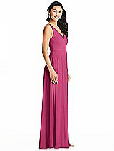 Side View Thumbnail - Tea Rose Bella Bridesmaids Dress BB131