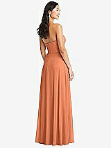 Rear View Thumbnail - Sweet Melon Bella Bridesmaids Dress BB132