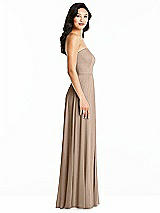 Side View Thumbnail - Topaz Bella Bridesmaids Dress BB132