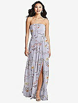 Front View Thumbnail - Butterfly Botanica Silver Dove Bella Bridesmaids Dress BB132