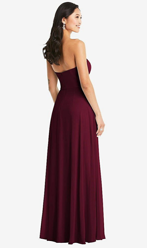 Back View - Cabernet Bella Bridesmaids Dress BB132