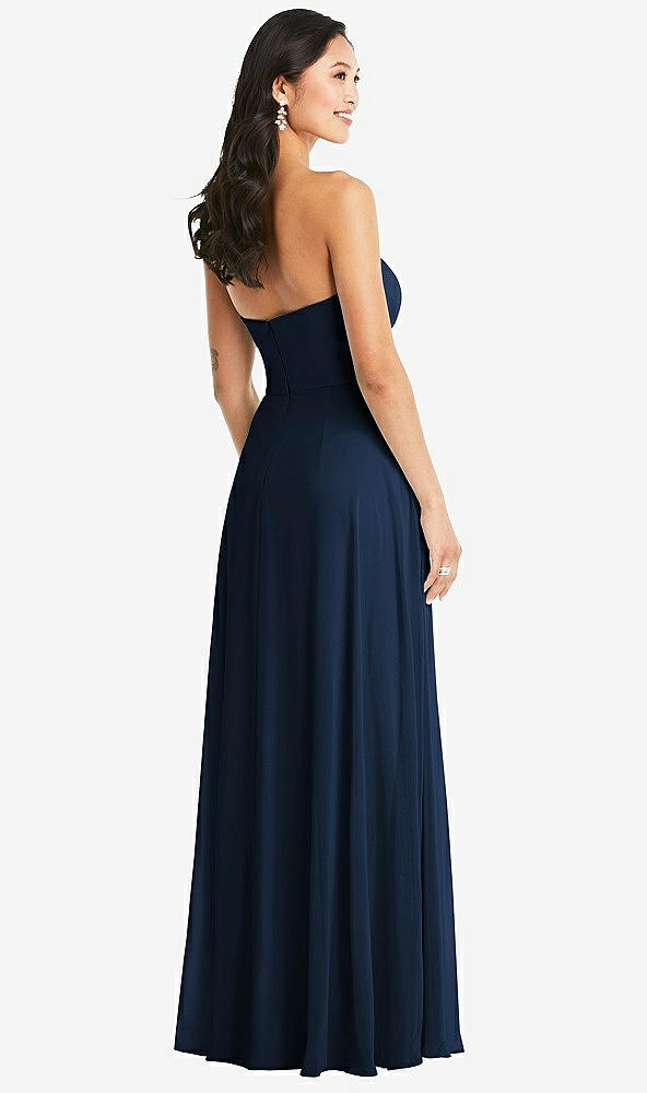 Back View - Midnight Navy Bella Bridesmaids Dress BB132