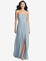 Front View Thumbnail - Mist Bella Bridesmaids Dress BB132