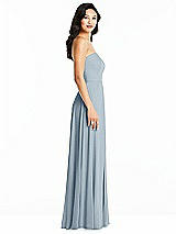 Side View Thumbnail - Mist Bella Bridesmaids Dress BB132