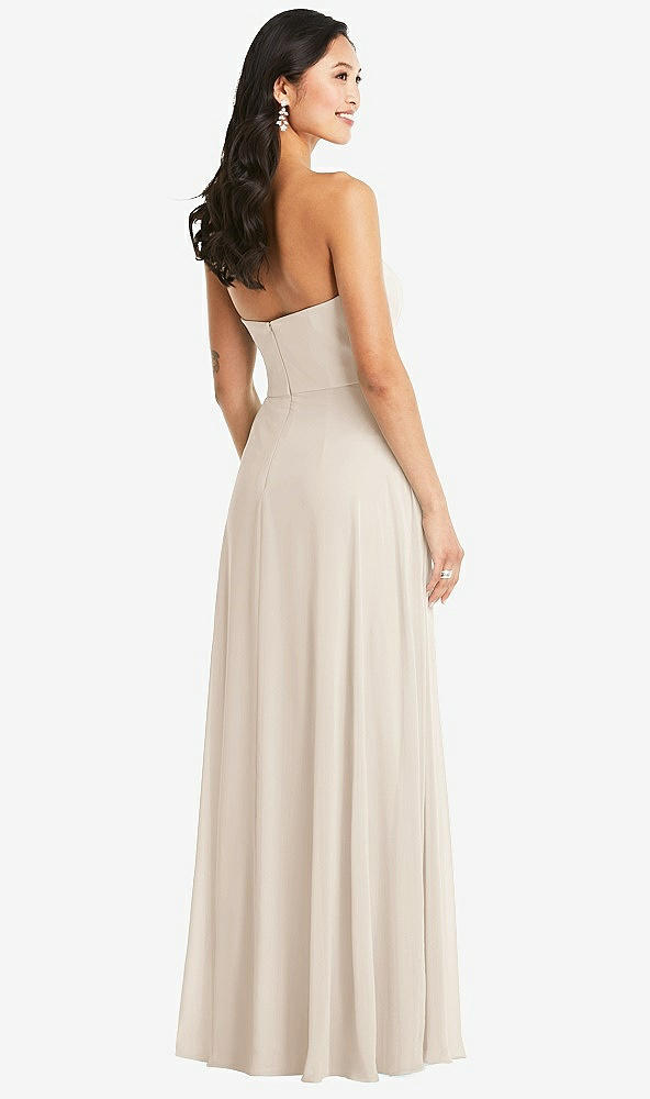 Back View - Oat Bella Bridesmaids Dress BB132