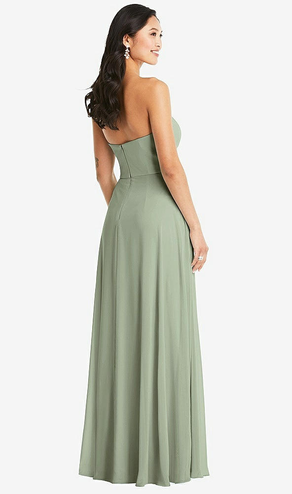 Back View - Sage Bella Bridesmaids Dress BB132