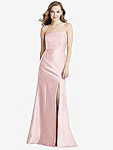 Front View Thumbnail - Ballet Pink Bella Bridesmaids Dress BB133