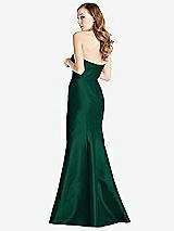 Rear View Thumbnail - Hunter Green Bella Bridesmaids Dress BB133