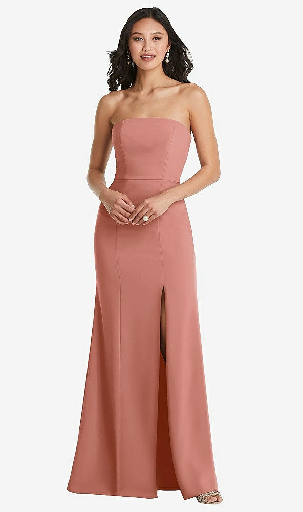 Front View - Desert Rose Bella Bridesmaids Dress BB134