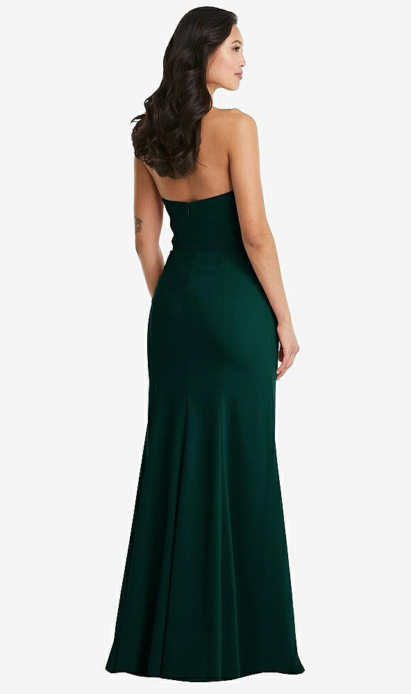 Back View - Evergreen Bella Bridesmaids Dress BB134