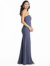 Side View Thumbnail - French Blue Bella Bridesmaids Dress BB134