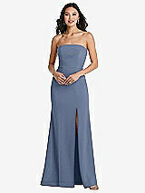 Front View Thumbnail - Larkspur Blue Bella Bridesmaids Dress BB134