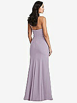 Rear View Thumbnail - Lilac Haze Bella Bridesmaids Dress BB134