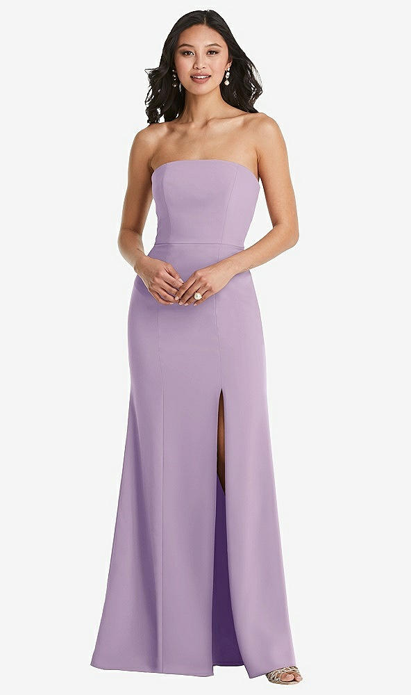 Front View - Pale Purple Bella Bridesmaids Dress BB134