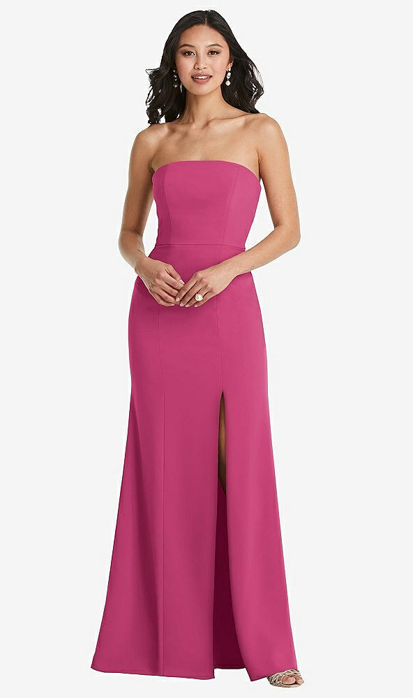 Front View - Tea Rose Bella Bridesmaids Dress BB134