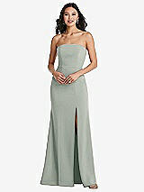 Front View Thumbnail - Willow Green Bella Bridesmaids Dress BB134