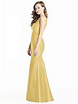 Side View Thumbnail - Maize Bella Bridesmaids Dress BB135