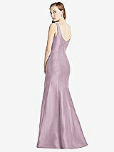 Rear View Thumbnail - Suede Rose Bella Bridesmaids Dress BB135