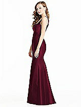 Side View Thumbnail - Cabernet Bella Bridesmaids Dress BB135