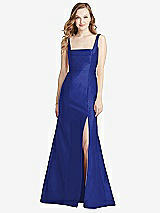 Front View Thumbnail - Cobalt Blue Bella Bridesmaids Dress BB135