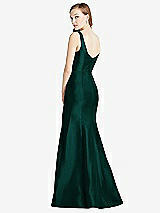 Rear View Thumbnail - Evergreen Bella Bridesmaids Dress BB135