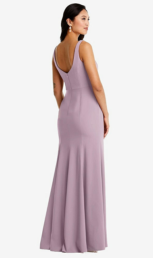 Back View - Suede Rose Bella Bridesmaids Dress BB136