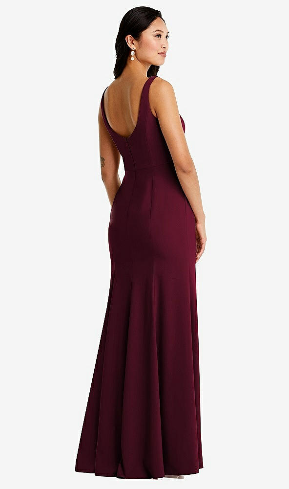 Back View - Cabernet Bella Bridesmaids Dress BB136