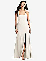 Front View Thumbnail - Ivory Bella Bridesmaids Dress BB136