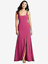 Front View Thumbnail - Tea Rose Bella Bridesmaids Dress BB136