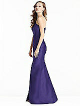 Side View Thumbnail - Grape Bella Bridesmaids Dress BB137