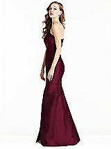 Side View Thumbnail - Cabernet Bella Bridesmaids Dress BB137