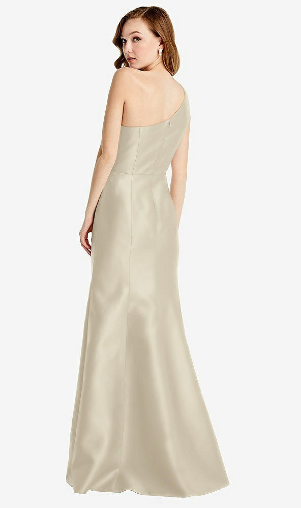 Back View - Champagne Bella Bridesmaids Dress BB137