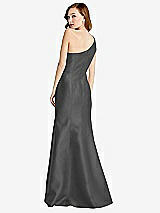 Rear View Thumbnail - Gunmetal Bella Bridesmaids Dress BB137