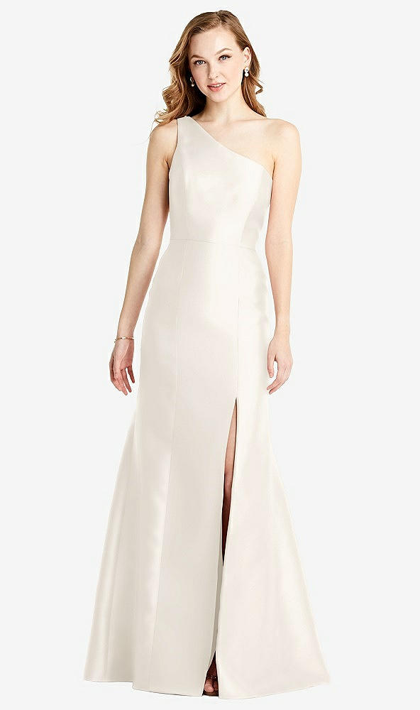 Front View - Ivory Bella Bridesmaids Dress BB137