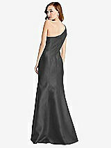 Rear View Thumbnail - Pewter Bella Bridesmaids Dress BB137