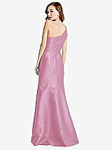 Rear View Thumbnail - Powder Pink Bella Bridesmaids Dress BB137