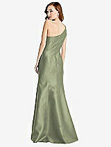 Rear View Thumbnail - Sage Bella Bridesmaids Dress BB137