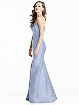 Side View Thumbnail - Sky Blue Bella Bridesmaids Dress BB137