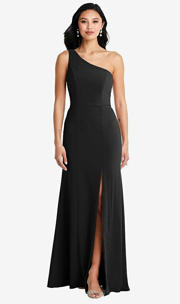 Front View - Black Bella Bridesmaids Dress BB138