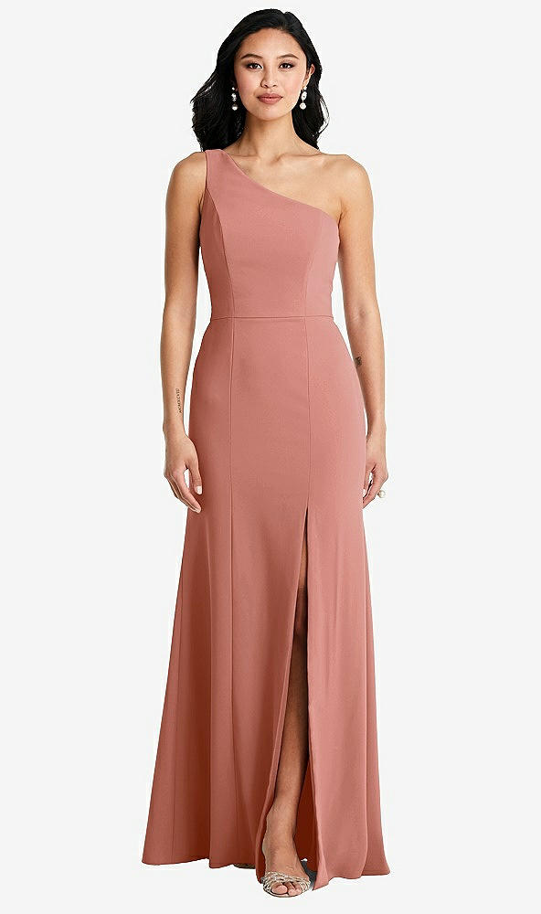 Front View - Desert Rose Bella Bridesmaids Dress BB138