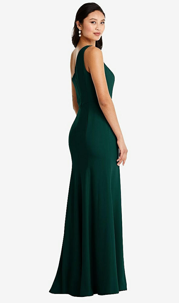 Back View - Evergreen Bella Bridesmaids Dress BB138