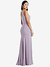 Rear View Thumbnail - Lilac Haze Bella Bridesmaids Dress BB138