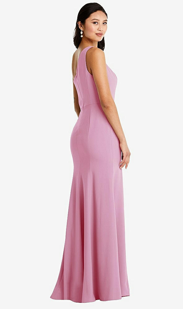 Back View - Powder Pink Bella Bridesmaids Dress BB138