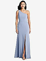 Front View Thumbnail - Sky Blue Bella Bridesmaids Dress BB138