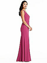 Side View Thumbnail - Tea Rose Bella Bridesmaids Dress BB138