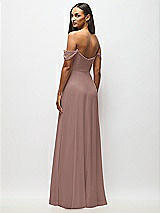 Alt View 6 Thumbnail - Sienna Off-the-Shoulder Basque Neck Maxi Dress with Flounce Sleeves