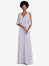 Alt View 1 Thumbnail - Moondance V-Neck Split Sleeve Blouson Bodice Maxi Dress