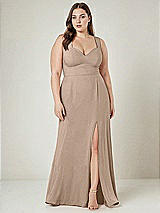 Alt View 1 Thumbnail - Topaz Contoured Wide Strap Sweetheart Maxi Dress