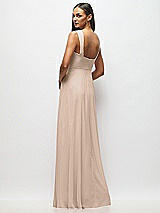 Alt View 3 Thumbnail - Topaz Contoured Wide Strap Sweetheart Maxi Dress