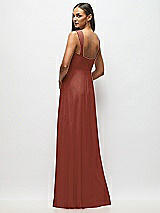 Alt View 3 Thumbnail - Auburn Moon Contoured Wide Strap Sweetheart Maxi Dress